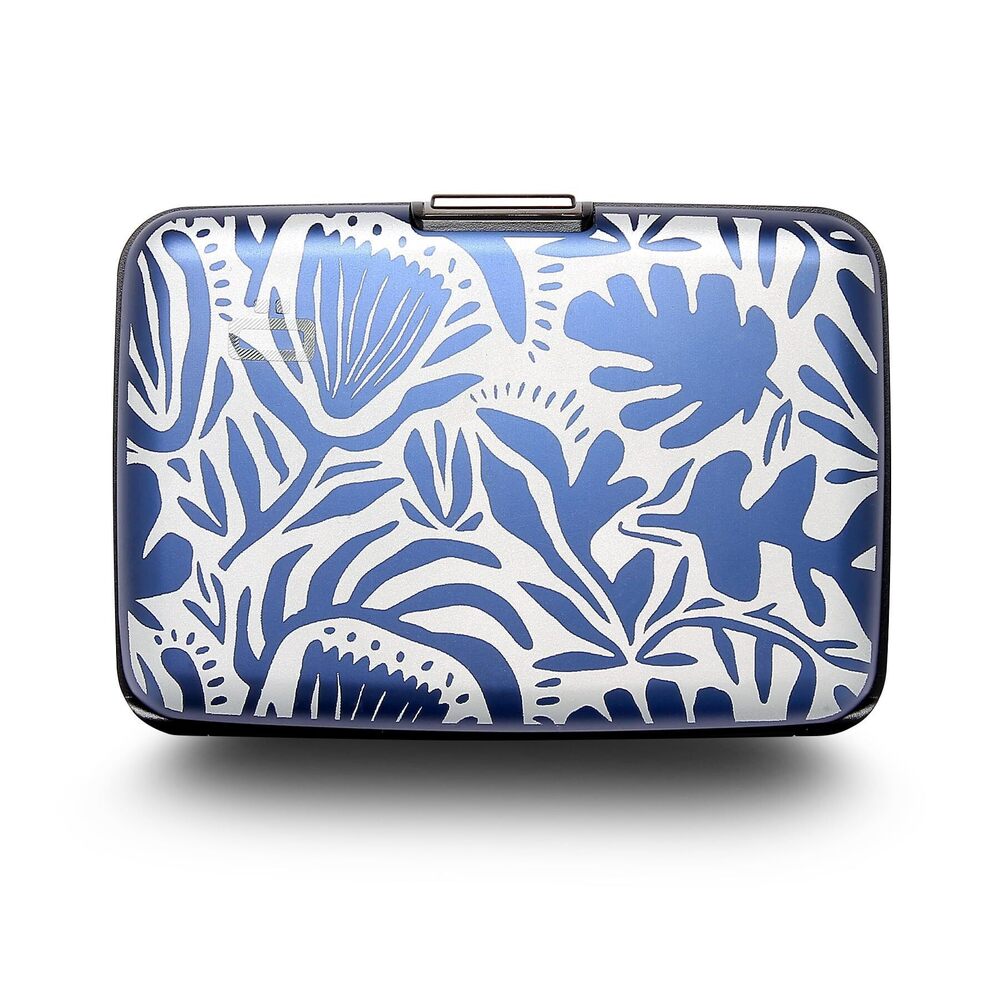 7926 Aluminum card holder with metal lock, RFID protection against fraud